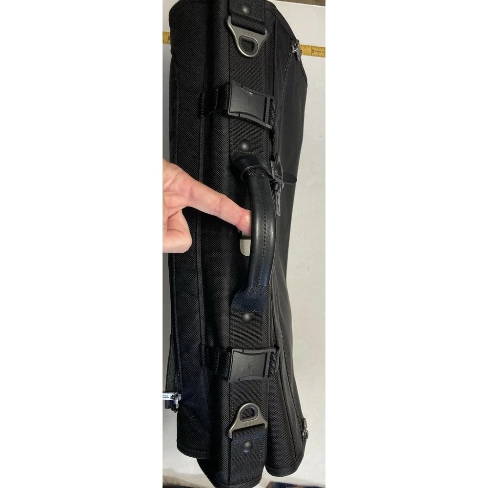 Tumi Ballistic Nylon‎ Black Garment Bag Luggage Travel Suitcase 22134D4